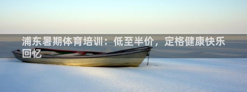 耀世平台主管：浦东暑期体育培训：低至半价，定格健康快