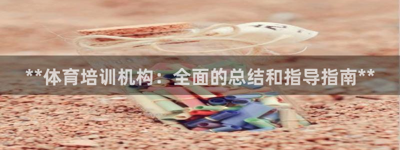 耀世娱乐含山设备：**体育培训机构：全面的总结和指导