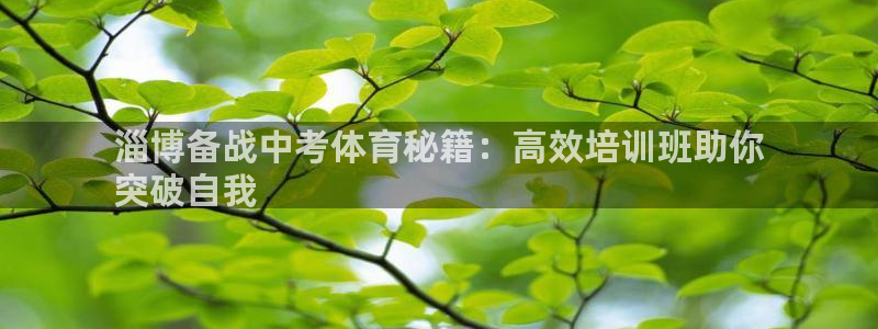 耀世平台会员中心：淄博备战中考体育秘籍：高效培训班助