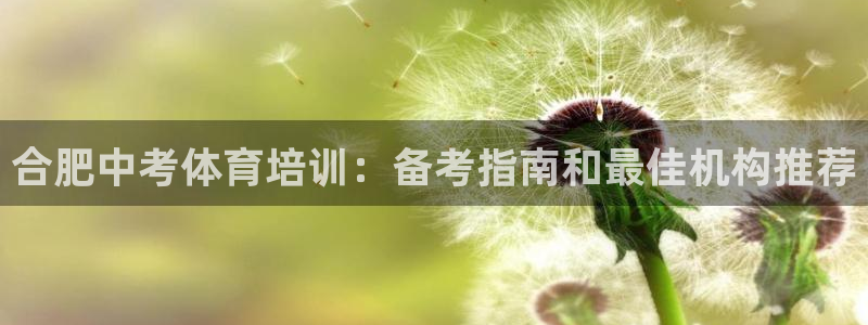 耀世娱乐注册开户：合肥中考体育培训：备考指南和最佳机