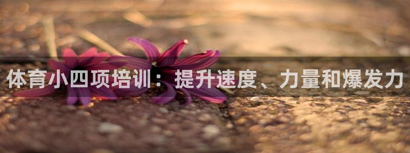 耀世娱乐提款多久到账：体育小四项培训：提升速度、力量