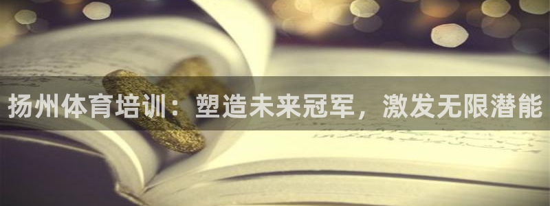 耀世集团董事长是谁啊：扬州体育培训：塑造未来冠军，激