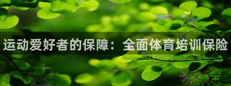 耀世娱乐好不好做：运动爱好者的保障：全面体育培训保险